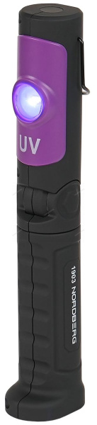 Фонарь светодиодный УФ, аккумуляторный, 3,6 В 1903