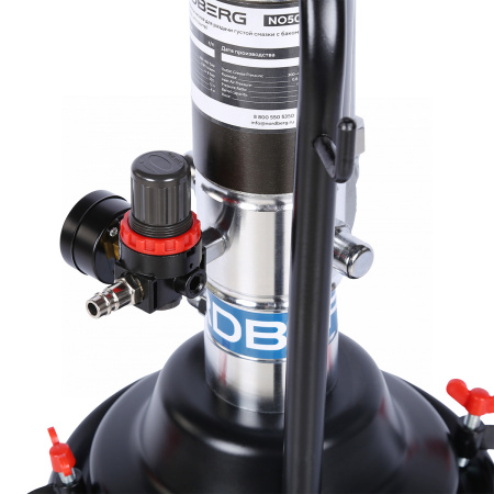 Установка пневматическая для раздачи густой смазки с баком, 12 л no5013