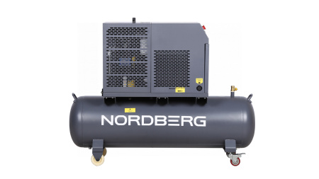 Компрессор винтовой, 4 кВт, 10 бар, 450 л/мин, ресивер 180 л ncf5r