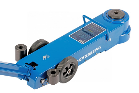 Домкрат пневмогидравлический подкатной трехштоковый, 10/25/50 т n33601