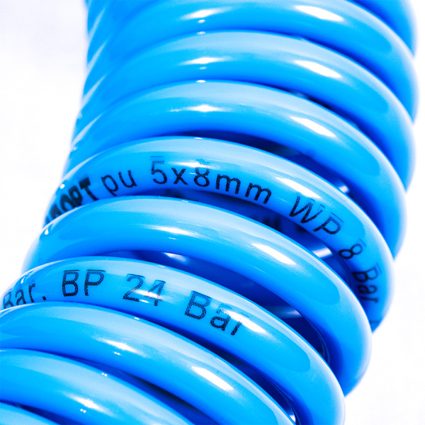 Воздушный шланг спиральный 05/08 мм 10 метров HS050810 hs050810