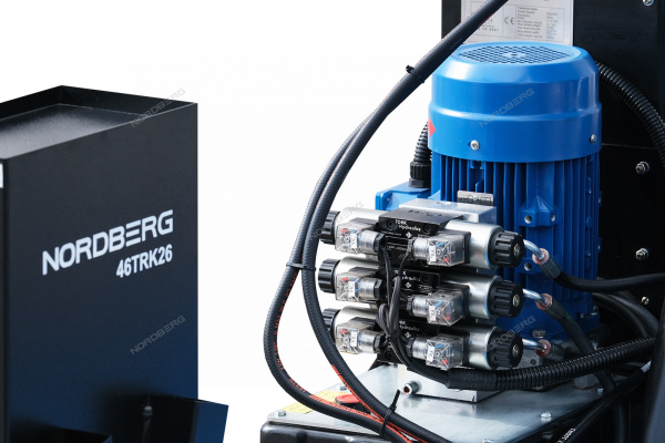 Станок шиномонтажный для грузовых машин, двухскоростной, 380 В, синий 46trk26(b)