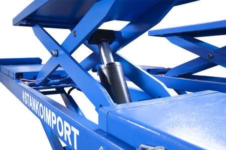 ПНГУ-4.0 Подъемник ножничный со вторым уровнем под сход-развал 4 тонны пнгу-4.0