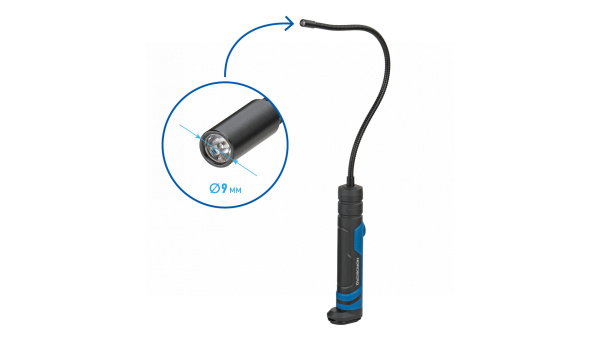 Фонарь светодиодный гибкий, аккумуляторный, 3,7 В 1932