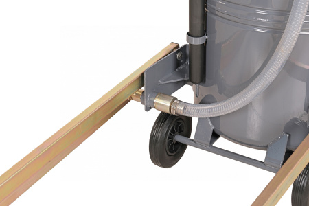 Установка для сбора масла пневматическая, 115 л, серая 2365pg