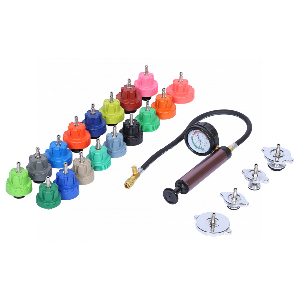 Набор для опрессовки и заправки системы охлаждения, 34 предмета cm34k