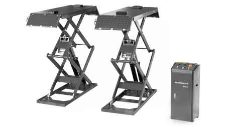 Подъемник ножничный низкопрофильный 3 т, 220 В n631l-3g
