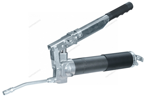 Шприц двухплунжерный PRO для густой смазки, с переключением плунжеров, 400 мл no2403