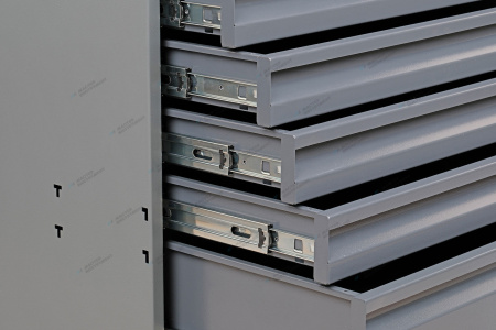 Тележка инструментальная, 5 выдвижных ящиков nt215 7012/7015