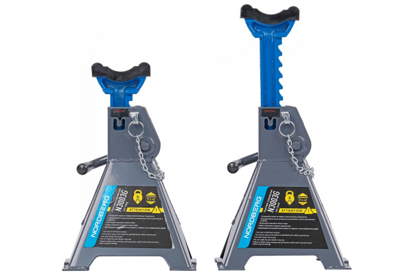Подставка страховочная с опорными пластинами, 3 т (комплект 2 шт.) n3003g
