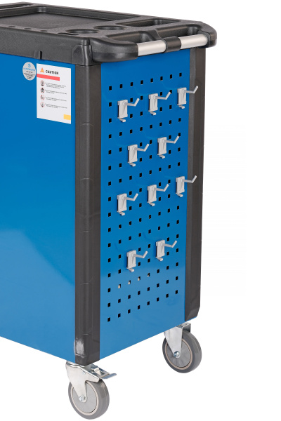 Тележка инструментальная, 7 выдвижных ящиков, синяя t7n(b)