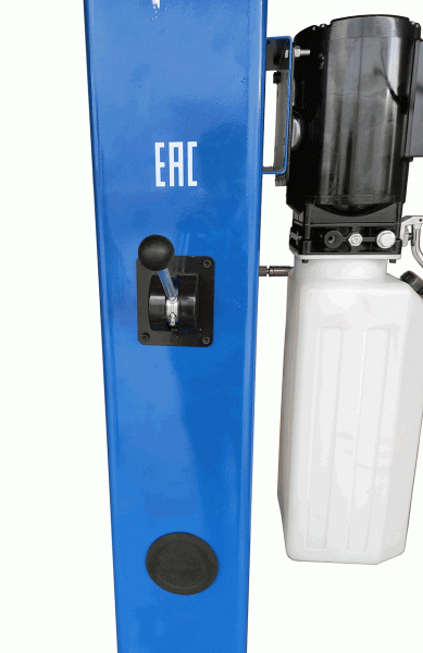 Подъемник двухстоечный 4,5 т, верхняя синхронизация, симметричный, 380 В n4120h-4,5t