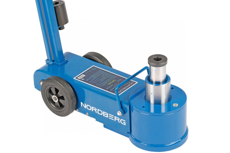 Домкрат пневмогидравлический подкатной двухштоковый, 15/30 т n33302