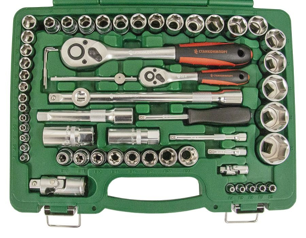 Набор инструмента (108 предметов) СТАНКОИМПОРТ НАБ.14.12.108 наб.14.12.108