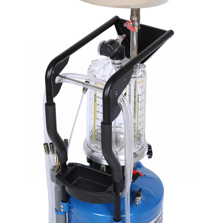 Установка для сбора масла пневматическая, 80 л, синяя (ст.арт 2380) 2380b