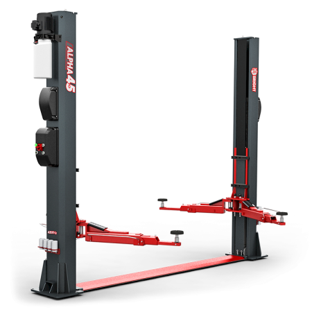 Подъемник двухстоечный электрогидравлический 4,5т, BRIGHT, ALPHA 45 197832