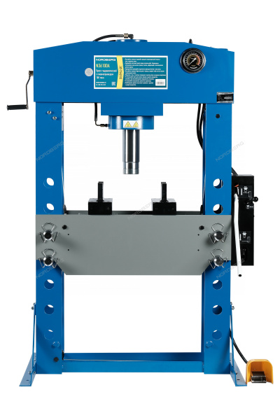 Гидравлический пресс, 100 т, пневмопривод n36100a