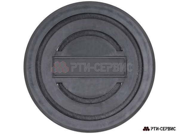 Опора резиновая на домкрат подкатной ø111 h28 1046