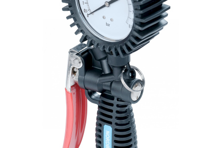 Пистолет для подкачки колес с жидкостным манометром 80 мм ti62