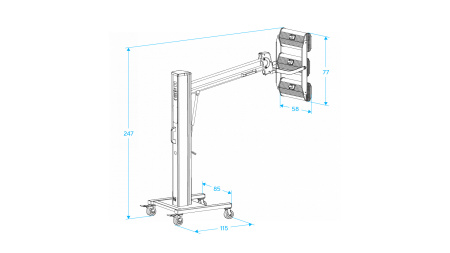 Сушка инфракрасная коротковолновая, 3 элемента if13
