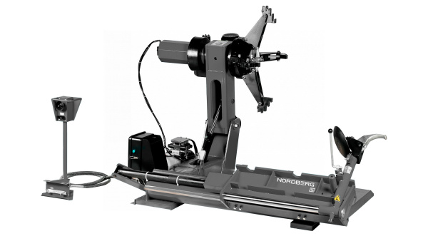 Станок шиномонтажный для грузовых машин, односкоростной, до 56inch (Дюйм) с расширителями, 380 В, серый 46trk46(g)