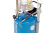 Установка для сбора масла пневматическая, 65 л, синяя 2379b