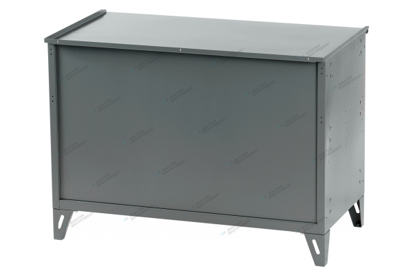 Верстак слесарный трехтумбовый, 2 синие створки nw302 7012/5005