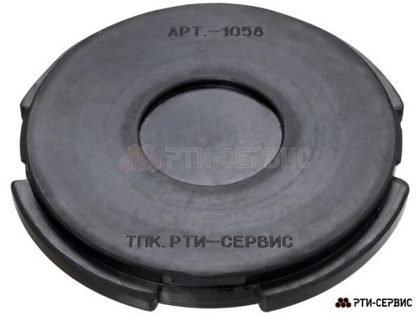 Опора резиновая на домкрат подкатной ø93 h12 1058