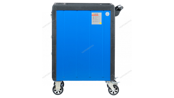 Тележка NORDBERG 7 выдвижных ящиков с набором инструментов TOLSEN BOXER, 157 предметов t7p(b)+tt85415-157