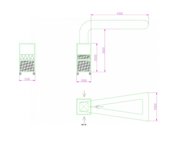 Мобильный пост подготовки к окраске nb200b