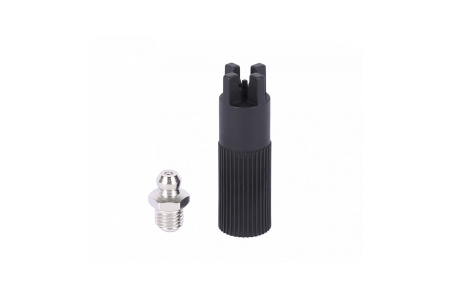 Наконечник быстросъемный удлиненный для плунжерного шприца + насадка для очистки no9017