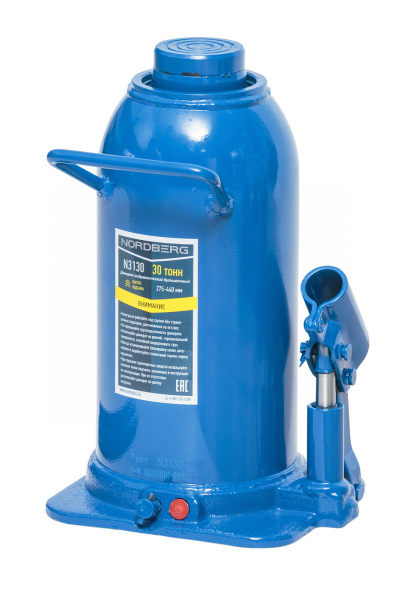 Домкрат бутылочный, 30 т n3130