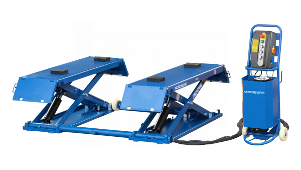 Подъемник ножничный 3 т, 220 В, синий n632-3b_220