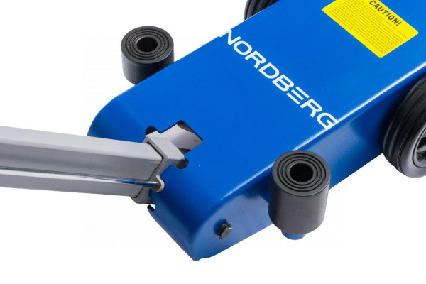 Домкрат подкатной пневмогидравлический, 80 т n803