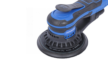 Шлифмашина эксцентриковая 2,5 мм, диск 150 мм, 4000-10000 об/мин, 350 Вт ne452