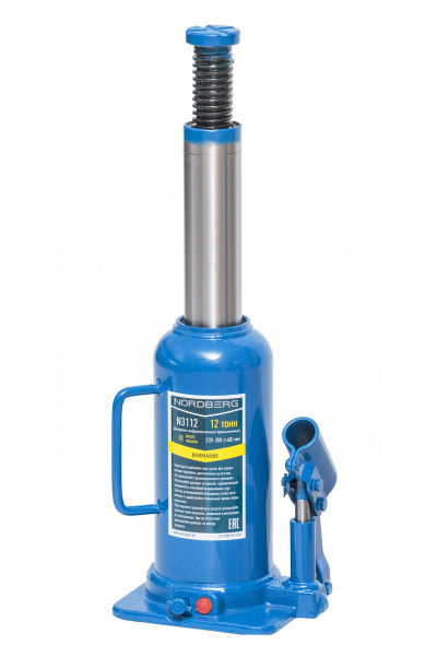 Домкрат бутылочный, 12 т n3112