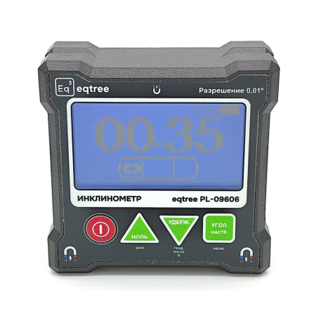 Профессиональный электронный угломер (инклинометр), eqtree®, PL-09606 208075
