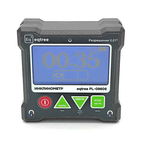 Профессиональный электронный угломер (инклинометр), eqtree®, PL-09606 208075
