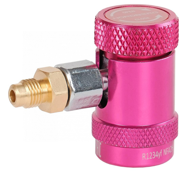 Муфта быстросъемная R1234yf высокое давление, красная nfa2h