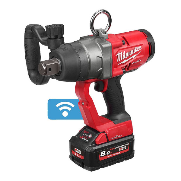 Аккумуляторный импульсный гайковерт M18 ONEFHIWF1-802X ONE-KEY FUEL 1inch (Дюйм), MILWAUKEE, 4933459733 198234