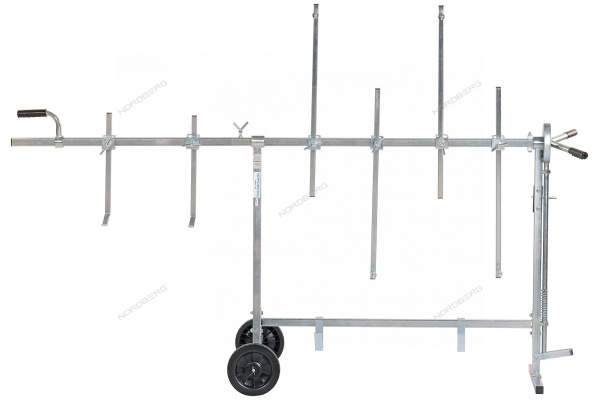 Стенд для окраски деталей, вращающийся s2