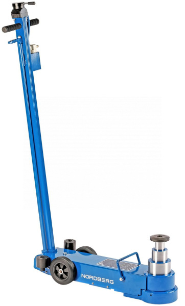 Домкрат пневмогидравлический подкатной трехштоковый, 10/25/50 т n33601