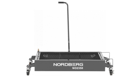 Емкость для сбора масла на колесах, 58 л, серая no2358(g)