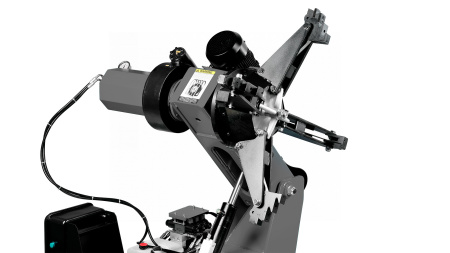 Станок шиномонтажный для грузовых машин, односкоростной, до 56inch (Дюйм) с расширителями, 380 В, серый 46trk46(g)