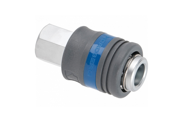 Разъем inch (Дюйм)мамаinch (Дюйм) быстросъемный - резьба F1/4inch (Дюйм), с пластиковой муфтой npf32p