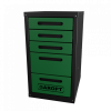 Тумба 5 ящиков для верстака GAROPT (ЗЕЛЕНАЯ) gty5.green