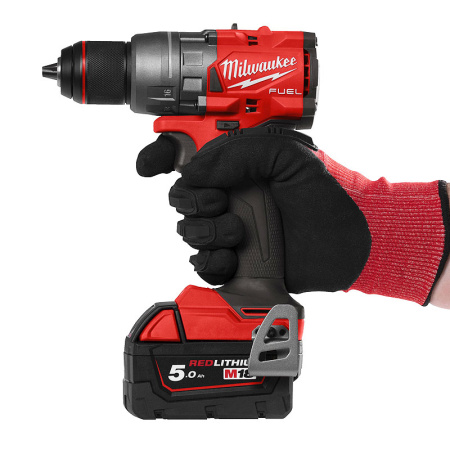 Аккумуляторная дрель-шуруповерт, MILWAUKEE, M18 FUEL FDD3-0X, 4933479862 203343