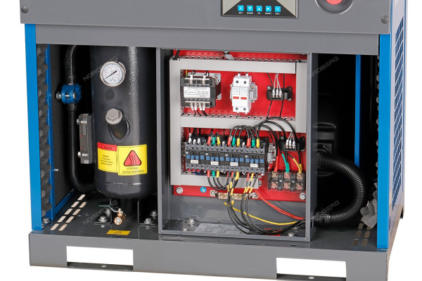 Компрессор винтовой, 7,5 кВт, 960 л/мин, 10 бар, IP23, без ресивера ncb10