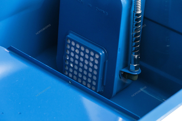 Установка для мойки деталей с электрическим насосом, объем 75 л nordberg nw90