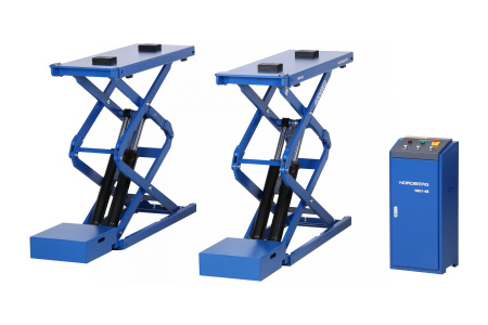 Подъемник ножничный 4 т, 380 В, синий n631-4b_380